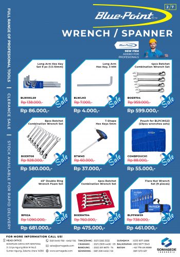 FA Tools & Equipment Catalog Blue Point - Clerance sale Hal 2