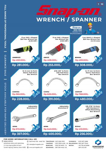 FA Tools & Equipment Catalog - Clerance sale