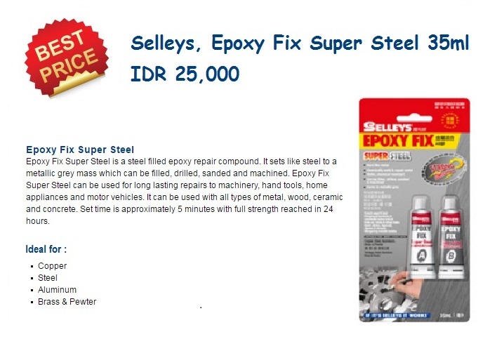 Selleys Epoxy Fix Spr Steel 0316
