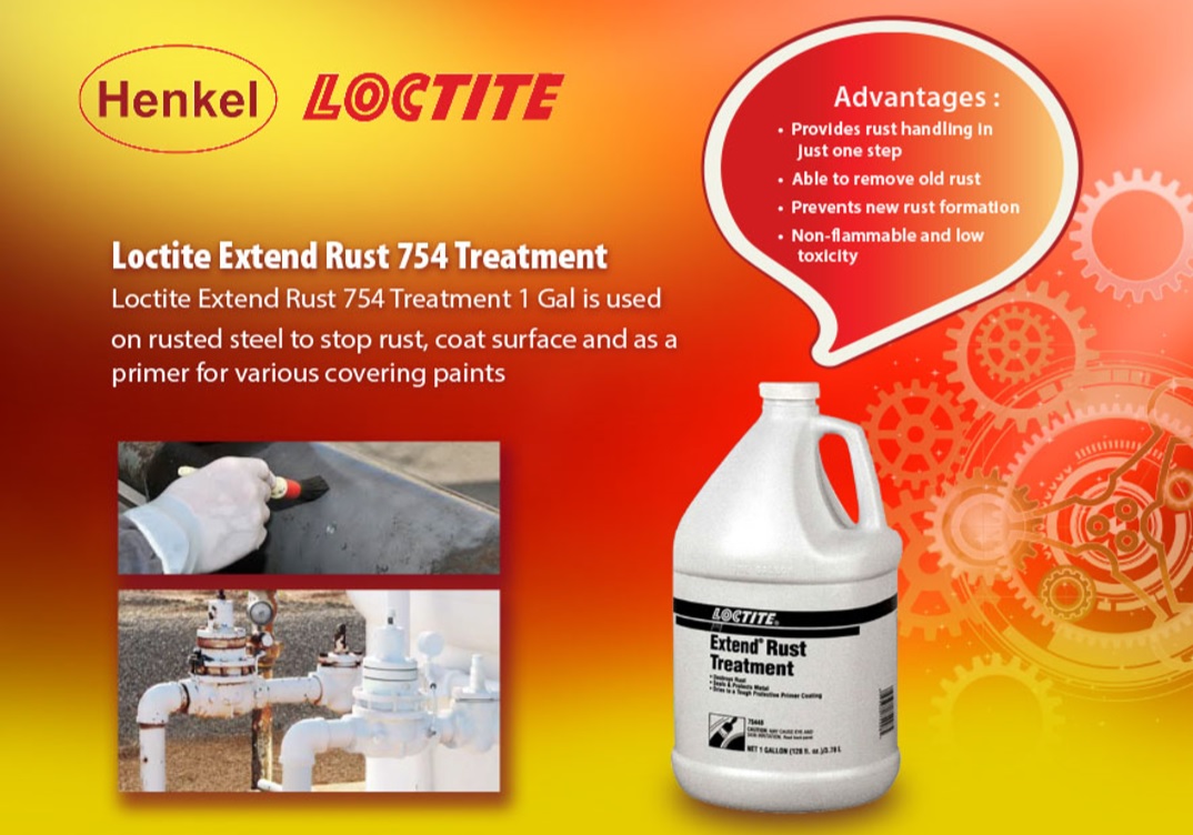 @6. Loctite Extend Rust 754 Treatment